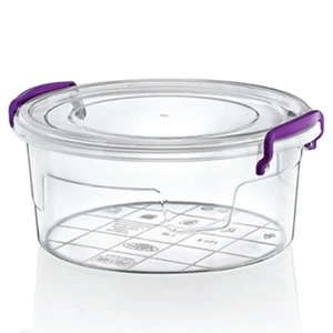 Hobby Life Plastik 600Ml Yuvarlak Multi Box Saklama Kabı 6 lı