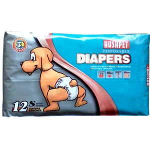 2-7 kg arası Köpekler İçin Bağlamalı Çiş Pedi 12'Lİ