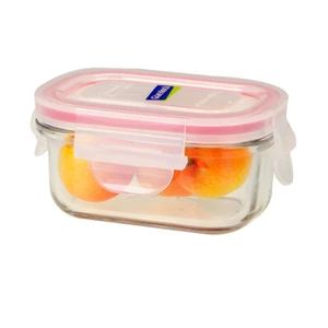 Pembe 3 lü Saklama Kabı 150Ml