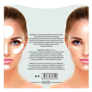 Golden Rose Touch Highlighter Şablonu 7 Li