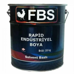 Rapid Endüstriyel Boya Mat Siyah 3 Kg