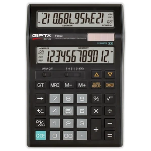 Hesap Makinesi Masa Tipi 12 Dıgıt Gpt-F3043
