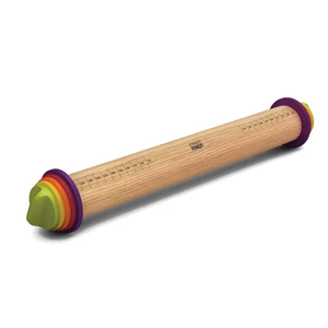 JosephJoseph Adjustable Rolling Pin Plus - Multi Colour / Oklava