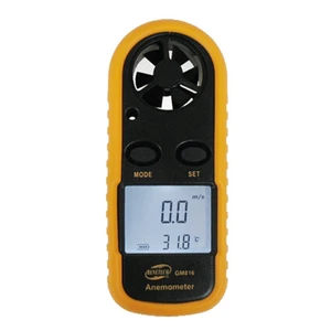BENETECH Anemometre Termometreli Hava Akım Ölçer