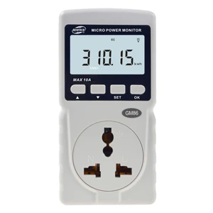 BENETECH GM86 Enerjimetre Watt Güç Ölçer
