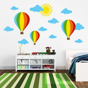 Renkli Balon Duvar Sticker