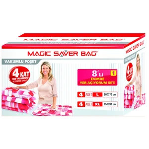 Magic Saver Bag 8 Li "Evimde Yer Açıyorum" Seti - 1