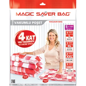 Magic Saver Bag 5 Li Bagaj Seti