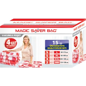 Magic Saver Bag 15 li "Üniversiteye Başlıyorum" Seti