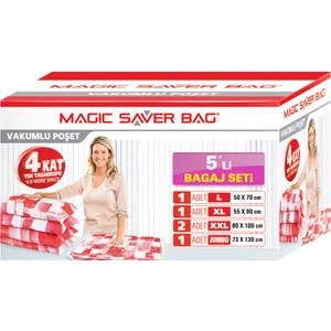 Magic Saver Bag 5 li Bagaj Seti