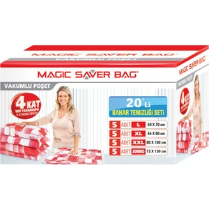 Magic Saver Bag 20 li "Bahar Temziliği Seti"