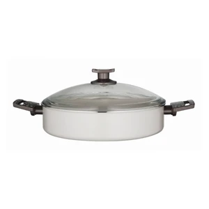 Ceramoni 26 cm Karnıyarık Tencere Krem