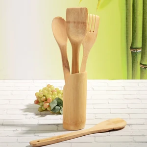 Bambu-737 Bambu Fileli Kaşık Seti