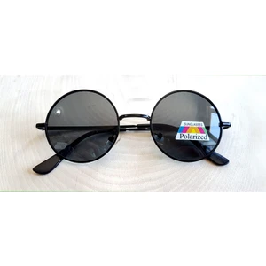 Siyah Çerçeveli Polarized John Lennon Güneş Gözlüğü Kgz065