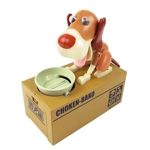Choken Bako - Para Yiyen Köpek Kumbara - Siyah