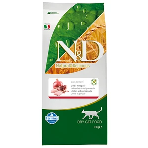 Nd Tavuk ve Narlı Tahılsız Kısırlaştırılmış Kedi Maması 10 Kg