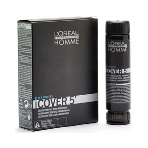 L'Oréal Professionnel Homme Cover 5 Erkekler İçin Amonyaksiz Renklendirici Jel 3X50ml Kumral 7