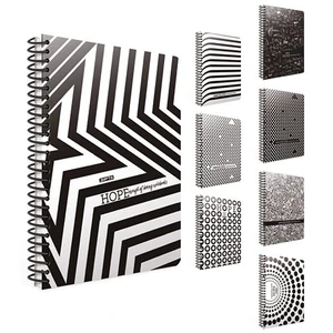 Hope Spiralli Ofset PP Kapak Defter 18,5x26 100yp Kareli