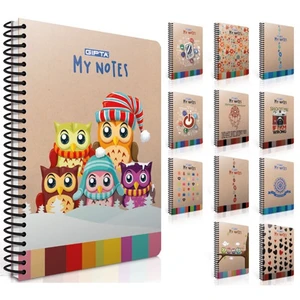 My Notes Spiralli Karton Kapak Defter A5 80yp Çizgili