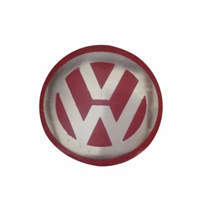 VW Golf İçin 2 Adet Araç Anahtar Logo Amblemi Ürün Kırmızı Renkten Oluşmaktadır Çapı: 1.4 cm 