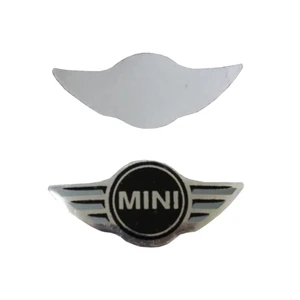 Mini Cooper İçin 2 Adet Araç Anahtar Logo Amblemi  Ürünün Çapı: 21X10 mm
