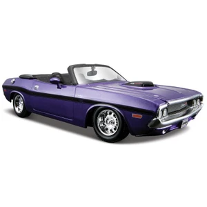 Maisto Dodge Challenger R/T Conv. 1970 1:24 Model Araba S/E Mor