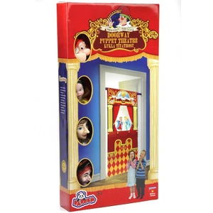 Sahneli El Kuklası (Tiyatro) 4 Parça 23 cm