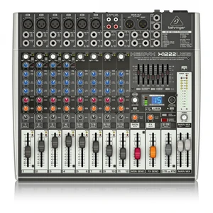 BEHRINGER X1222USB 12-Kanal 2/2-Bus Analog Mixer