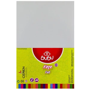 A4 Keçe 10'Lu 2Mm Beyaz -KE0015