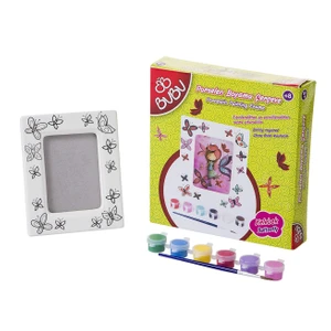 Porselen Boyama Çerçeve Kelebek -PB0011