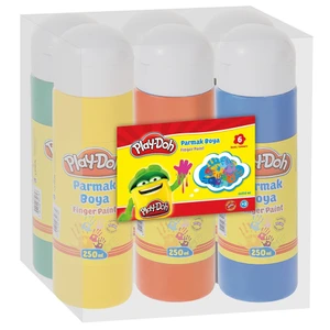 Parmak Boya 6X250 Ml Play-Pr035