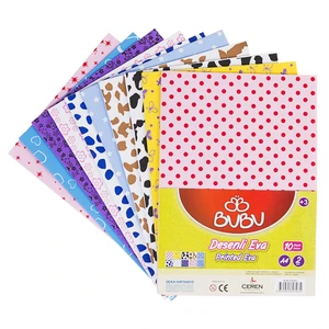 A4 Desenli Eva 2 Mm 10'Lu Paket -EV0001