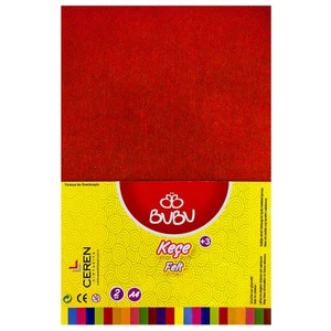 A4 Keçe 10'Lu 2Mm Kırmızı -KE0010