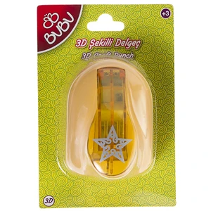 Şekilli 3D Delgeç Yıldız -DE0018