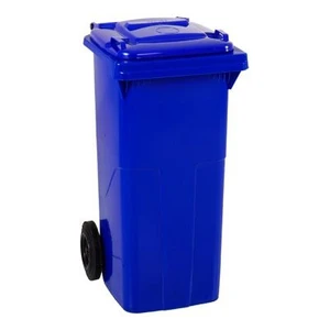 Bahat Plastik Çöp Konteyneri 120 Lt Mavi