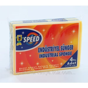 Endüstriyel Bulaşık Süngeri Endüstriyel Bulaşık Süngeri Büyük 4 Lü Paket