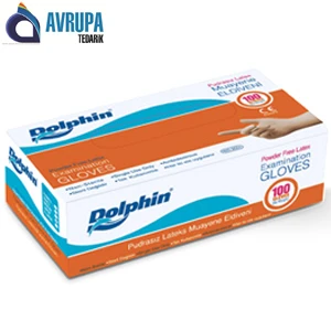 Bahat Tedarik Dolphin Pudrasız Eldiveni M Beden 100 Lü