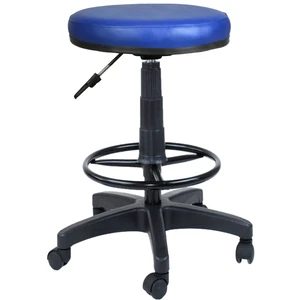 Plastik Ayaklı Yüksek Tabure-Lacivert-2999U0103