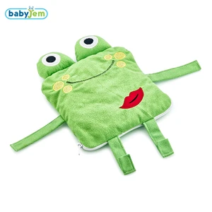 Babyjem Kiraz Çekirdekli  Kurbağa Yastık  Yesil