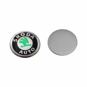 Skoda İçin 2 Adet Araç Anahtar Logo Amblemi