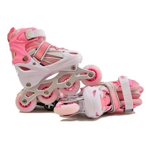 Metal Alıştırma Paten 30-33 Numara Pembe