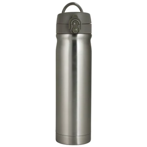 Çelik İçli Matara 500ml Metalik Gri