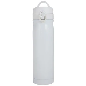 Çelik İçli Matara 500ml Beyaz