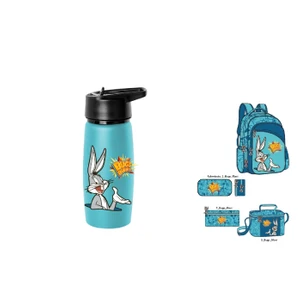 Lt Bugs Mavi Çelik Matara 500ml