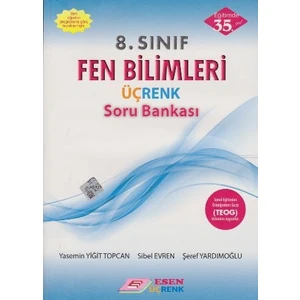 Esen Üçrenk Yayınları 8. Sınıf LGS Fen Bilimleri Soru Bankası