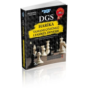 Akıllı Adam DGS Harika Tamamı Çözümlü 5 Fasikül Deneme