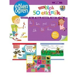 Eğlen Öğren 6-7 Yaş Süper Blok 50 Etkinlik