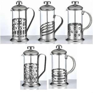 French Press Süzgeçli Bitki Çayı Demle 2 Adet
