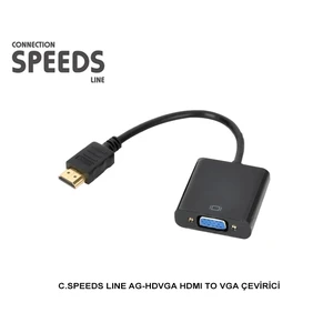 C.Speeds Lıne Ag-Hdvga Hdmı To Vga Çevirici