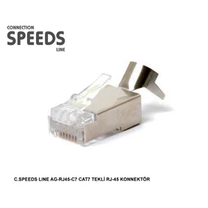 C.Speeds Lıne Ag-Rj45-C7 Cat7 Tekli Rj-45 Konnektör